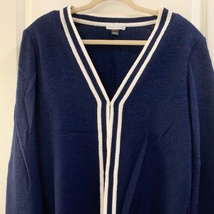 St John Sport navy cardigan